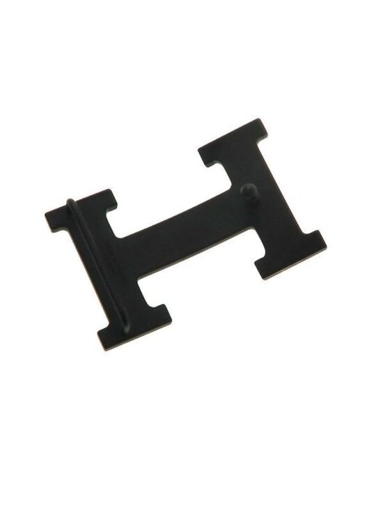 Hermes Buckle Belt Black main image 5
